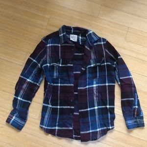American eagle flannel size small